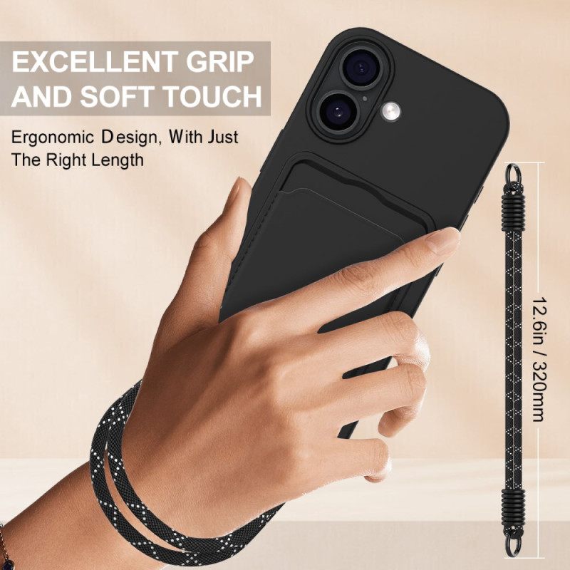 Kuori iPhone 17 Korttikotelon Hihna