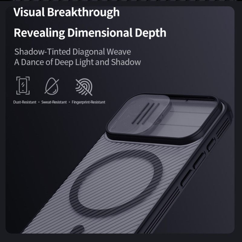 Kuori iPhone 17 Magsafe Camshield Pro -sarja Nillkin Suojakuori