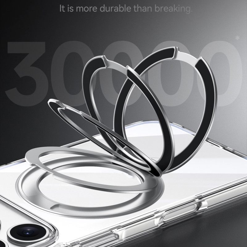 Kuori iPhone 17 Magsafe Kirkas Jalustalla