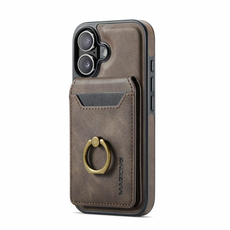 Kuori iPhone 17 Magsafe Rfid-korttipidikkeellä Ja Integroidulla Jalustalla