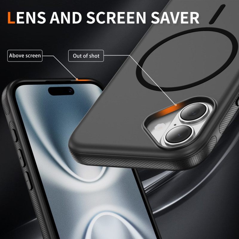 Kuori iPhone 17 Magsafe-yhteensopiva Hybridiiskunsuojauksen Kanssa Suojakuori