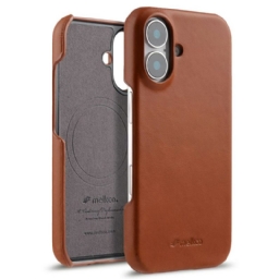 Kuori iPhone 17 Magsafe-yhteensopiva Vahattu Nahka