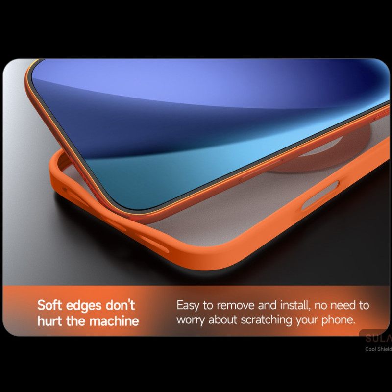 Kuori iPhone 17 Mikrohiekkapuhallettu Magsafe Suojakuori