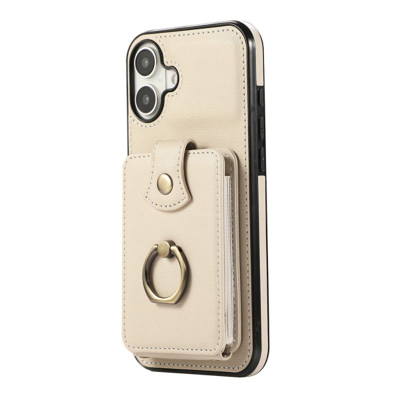 Kuori iPhone 17 Usean Kortin Pidike Ja Olkahihna Suojakuori
