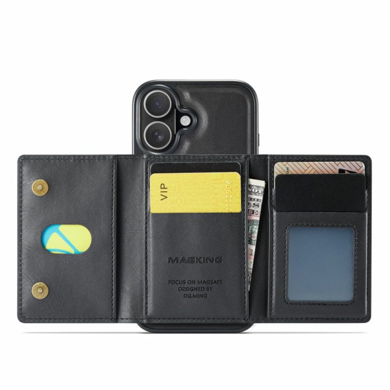 Kuori iPhone 17 Yhteensopiva Magsafe Irrotettavan Korttikotelon Magging Kanssa