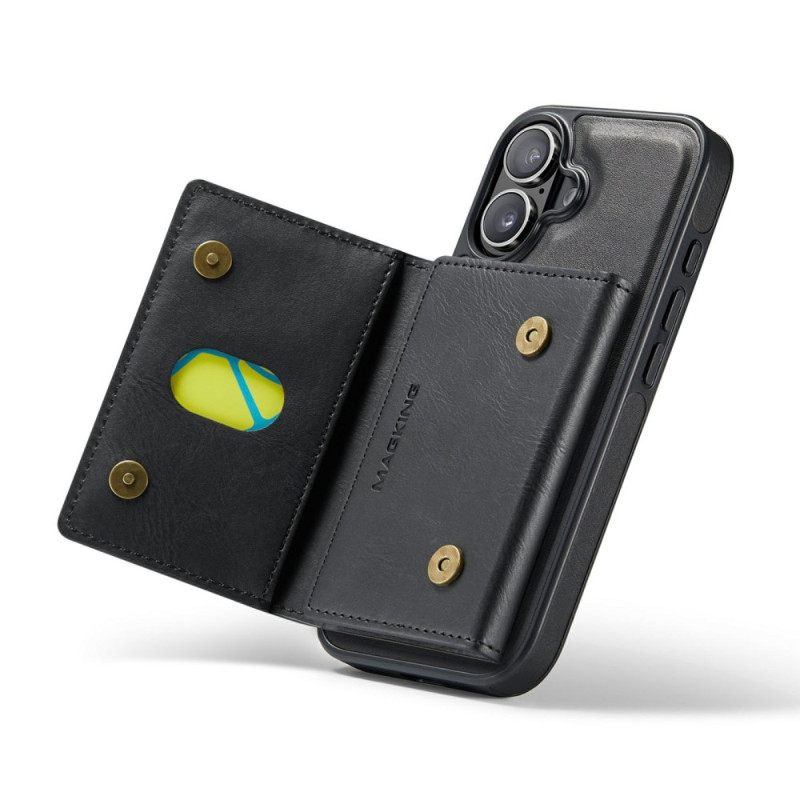 Kuori iPhone 17 Yhteensopiva Magsafe Irrotettavan Korttikotelon Magging Kanssa