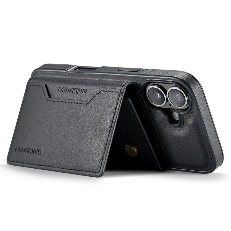 Kuori iPhone 17 Yhteensopiva Magsafe Irrotettavan Korttikotelon Magging Kanssa