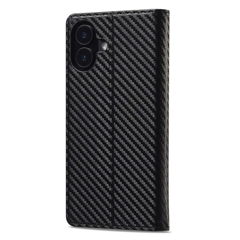 Nahkakotelo iPhone 17 Hiilikuitu Lc.imeeke