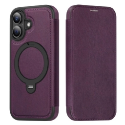 Nahkakotelo iPhone 17 Puhelinkuoret Magsafe-integroitu Rfid-esto