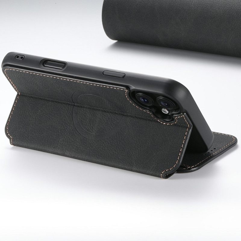 Nahkakotelo iPhone 17 Puhelinkuoret Magsafe-yhteensopiva Nahkatyyli