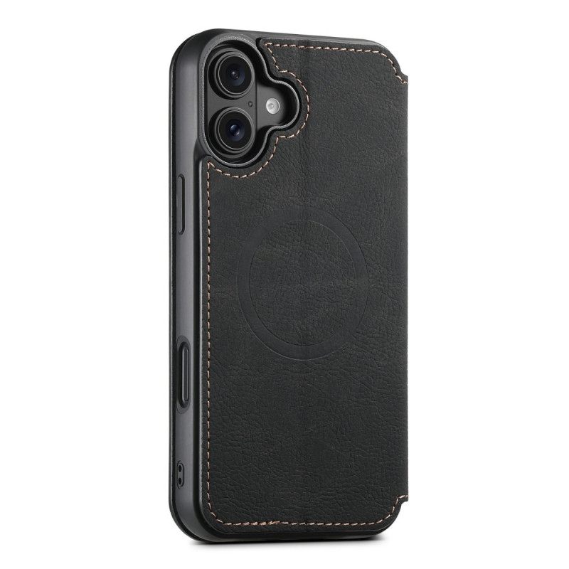 Nahkakotelo iPhone 17 Puhelinkuoret Magsafe-yhteensopiva Nahkatyyli