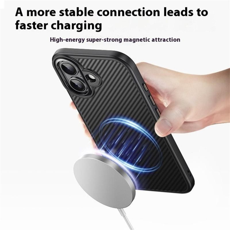 Puhelinkuoret iPhone 17 Klassinen Musta Magsafe-yhteensopiva