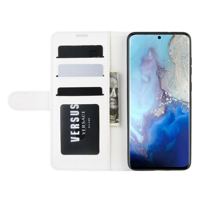 Kotelot Samsung Galaxy S20 Hieno Nahkaefekti