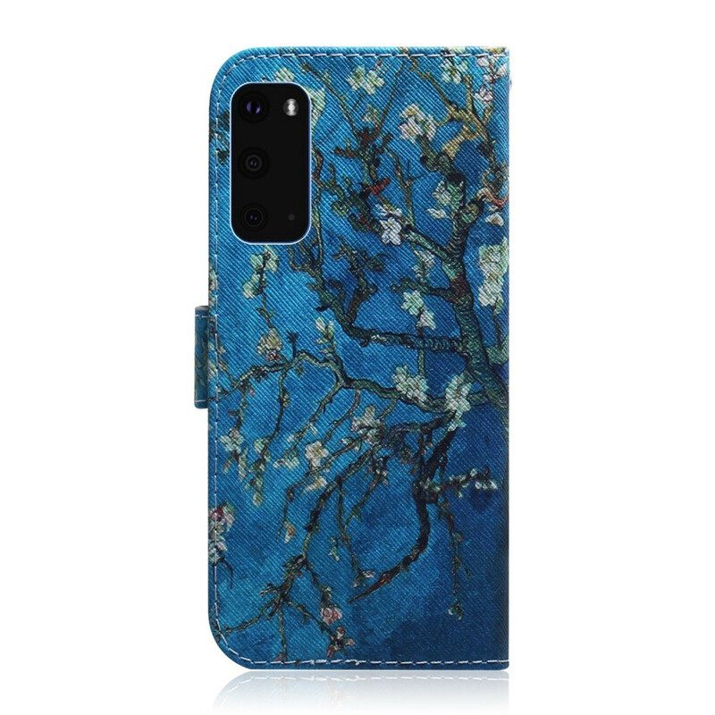 Kotelot Samsung Galaxy S20 Kukkivan Puun Oksa