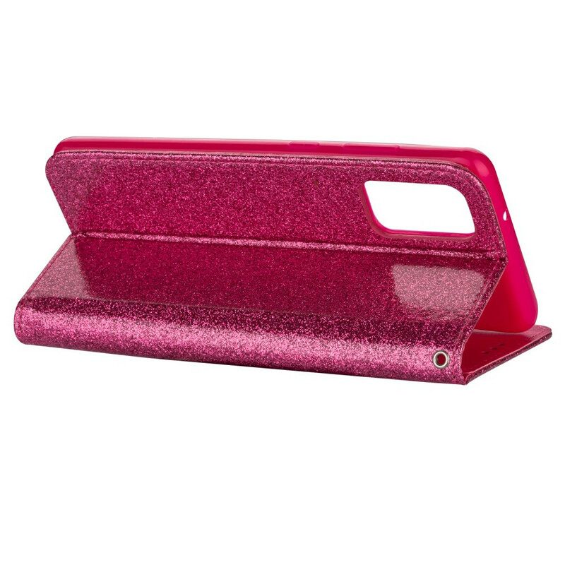 Kotelot Samsung Galaxy S20 Sequin Coin Kukkaro