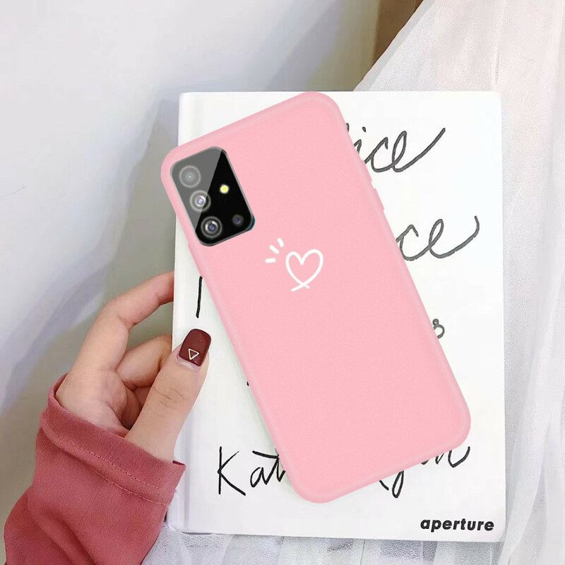 Kuori Samsung Galaxy S20 Silicone Beating Heart