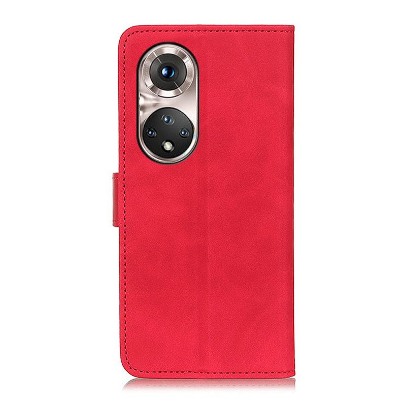 Kotelot Huawei Nova 9 Pro / Honor 50 Pro Vintage Leather Effect Khazneh