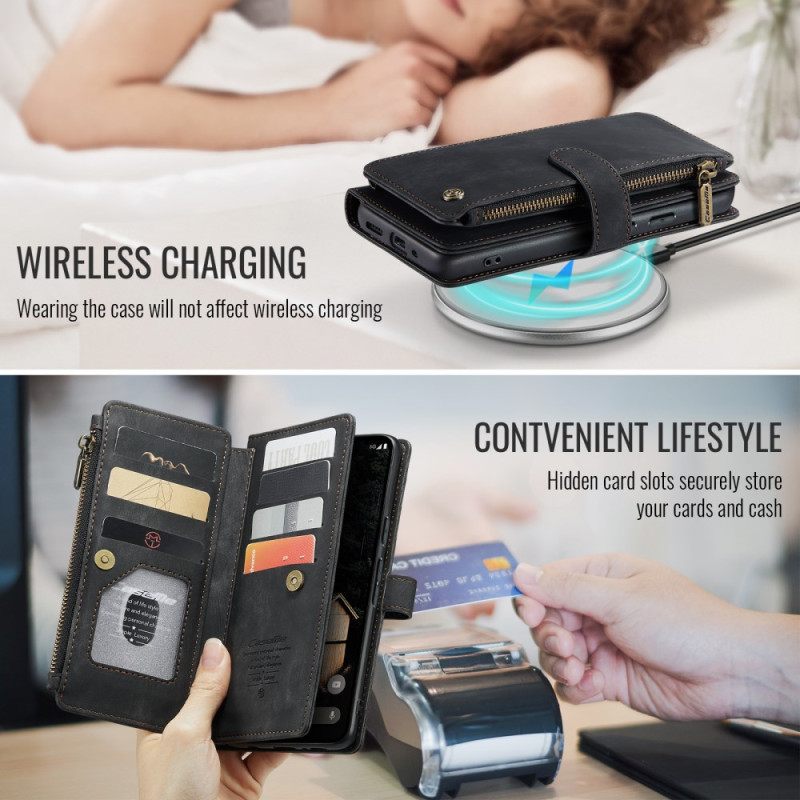 Kotelot Google Pixel 10 Pro Xl Puhelinkuoret Caseme Mokkanahkakuvio