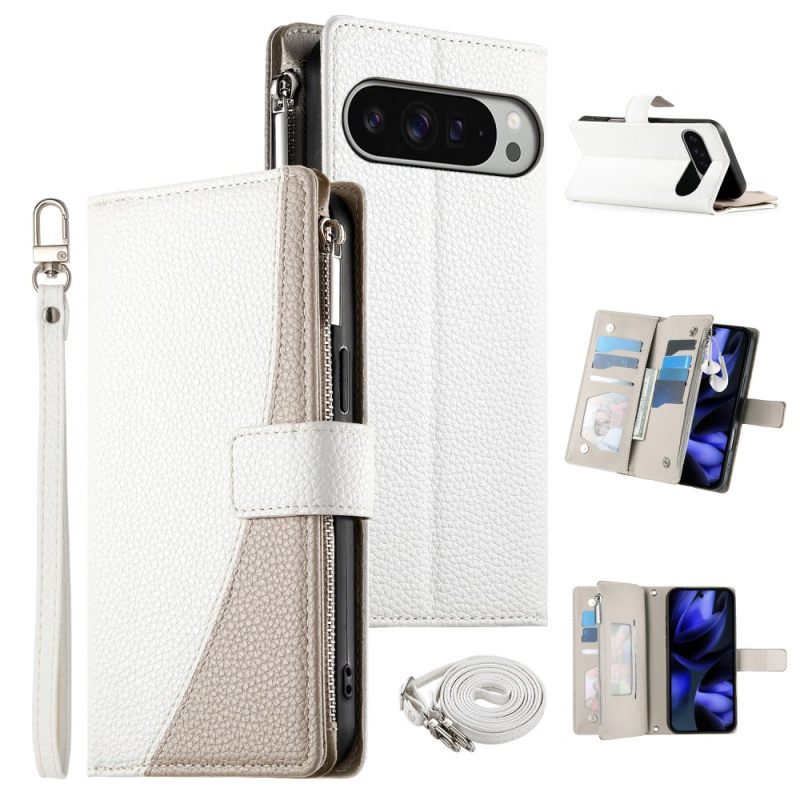 Kotelot Google Pixel 10 Pro Xl Puhelinkuoret Kaksivärinen Lompakko