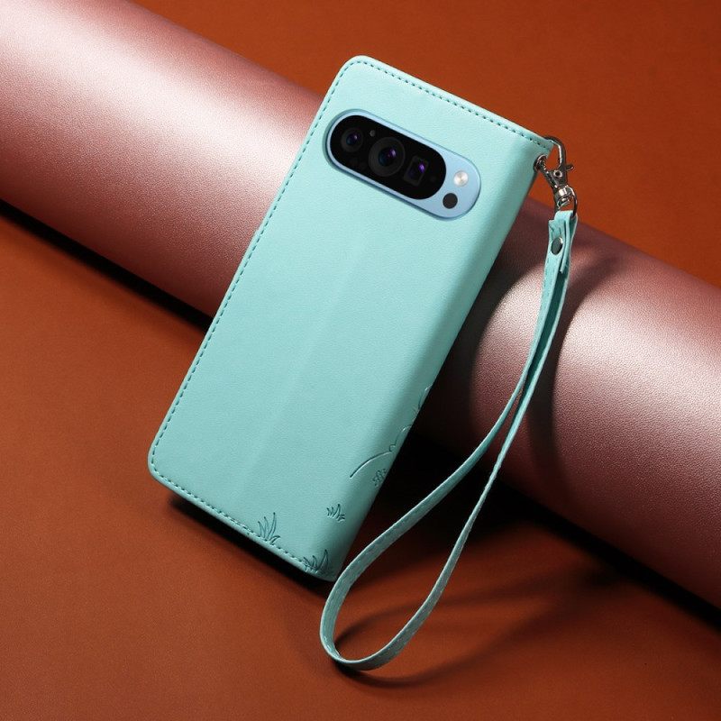 Kotelot Google Pixel 10 Pro Xl Rfid-suojattu Ja Koirakuvioinen Suojakuori