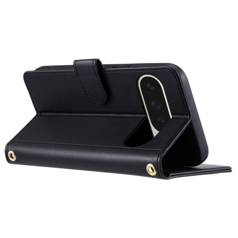 Kotelot Google Pixel 10 Pro Xl Tikattu Malli Hihnalla Ja Olkahihnalla