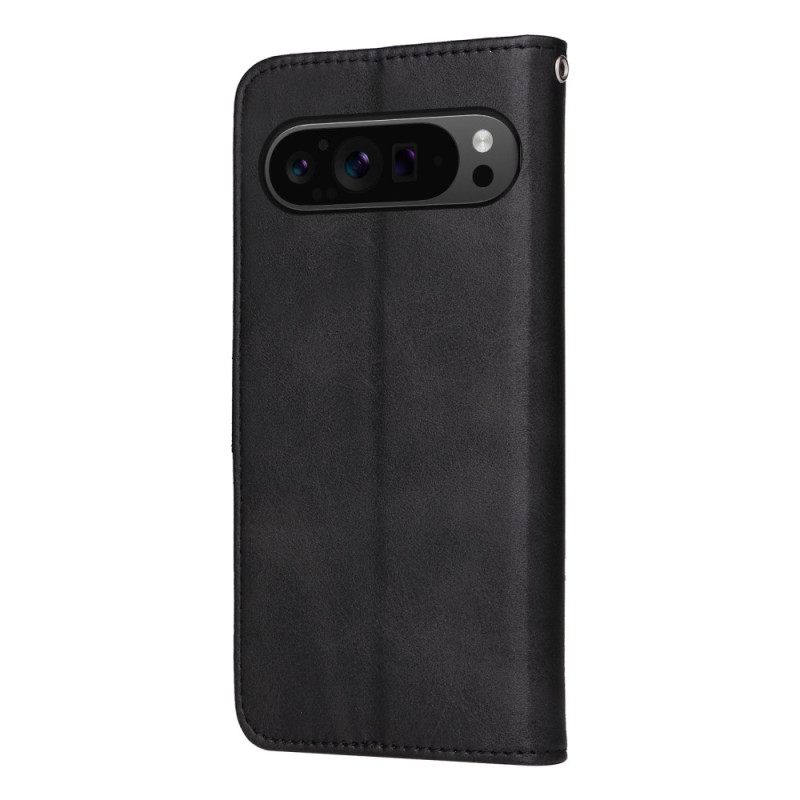 Kotelot Google Pixel 10 Pro Xl Yksivärinen Keinonahka