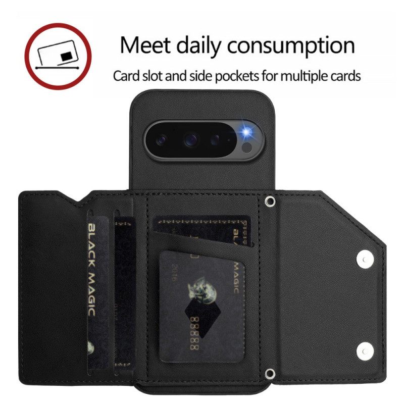 Kuori Google Pixel 10 Pro Xl Korttikotelo Ja Hihna Suojakuori