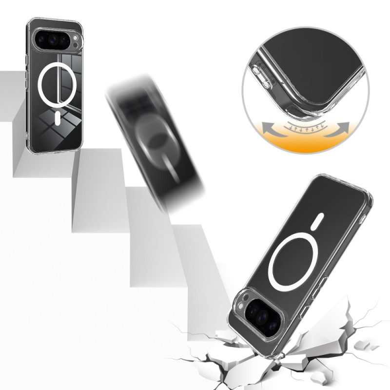 Kuori Google Pixel 10 Pro Xl Magsafe-yhteensopiva Kirkas Suojakuori