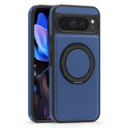 Kuori Google Pixel 10 Pro Xl Magsafe-yhteensopiva Sormuspidike Mokkanahkakuvio