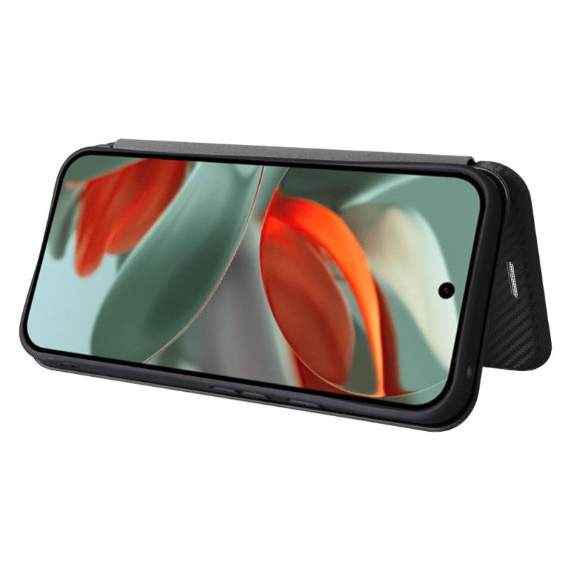 Nahkakotelo Google Pixel 10 Pro Xl Hiilikuitu