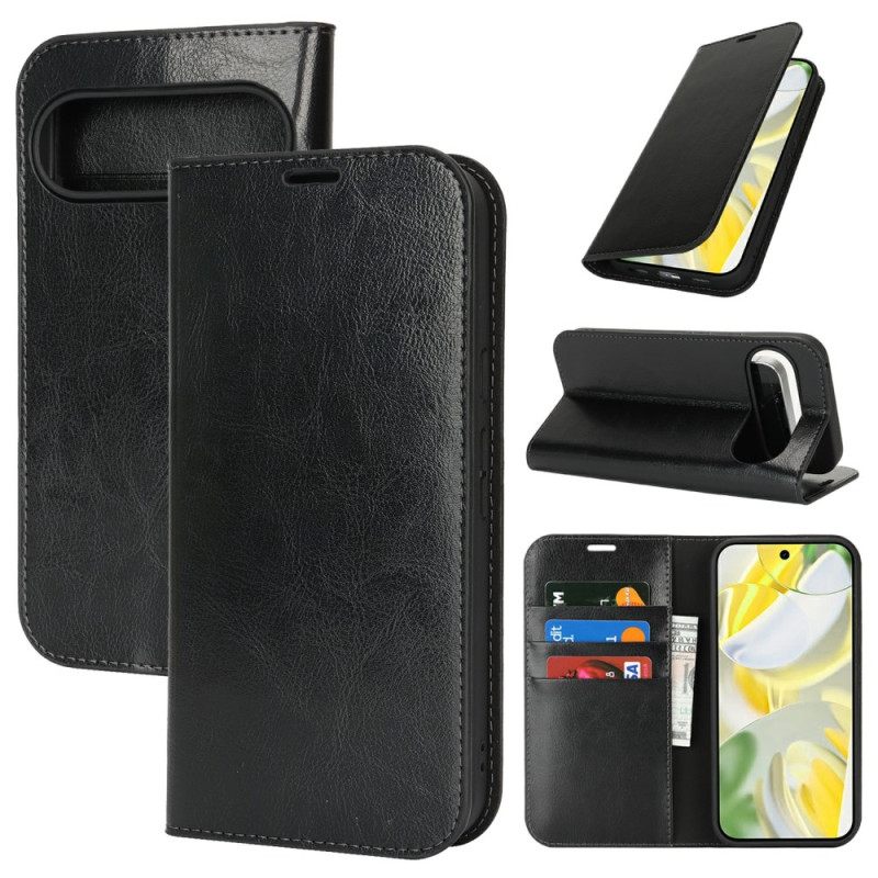 Nahkakotelo Google Pixel 10 Pro Xl Nahkalompakko Suojakuori