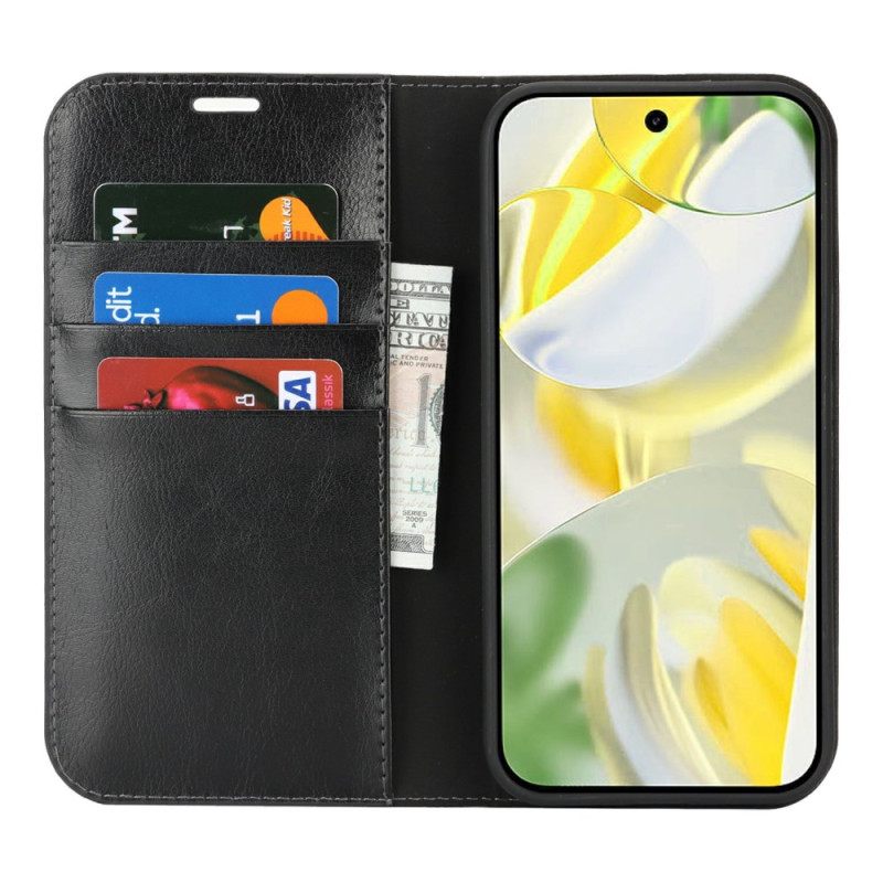 Nahkakotelo Google Pixel 10 Pro Xl Nahkalompakko Suojakuori