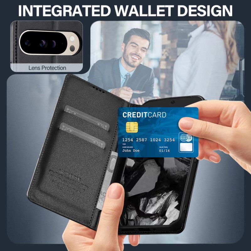 Nahkakotelo Google Pixel 10 Pro Xl Puhelinkuoret Lc.imeeke