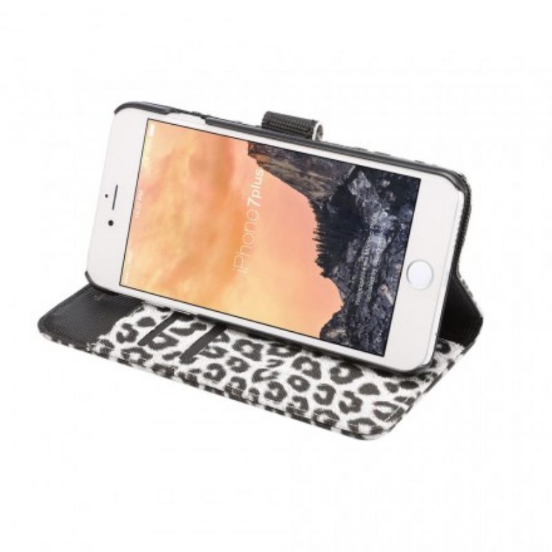 Kotelot iPhone 8 Plus / 7 Plus Leopard
