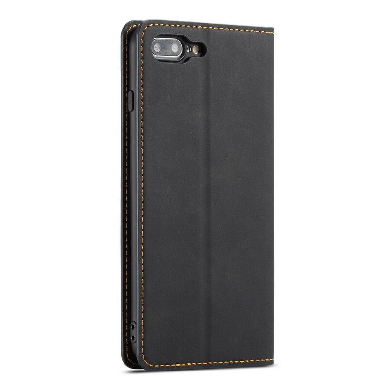 Puhelinkuoret iPhone 8 Plus / 7 Plus Kotelot Flip Nahkaefekti Forwenw