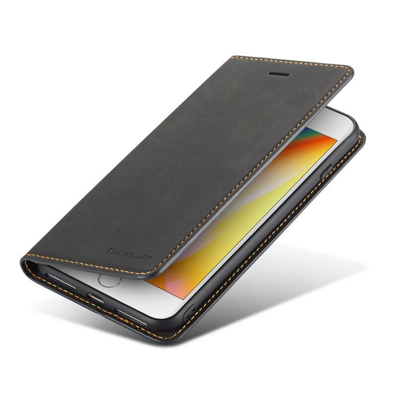 Puhelinkuoret iPhone 8 Plus / 7 Plus Kotelot Flip Nahkaefekti Forwenw