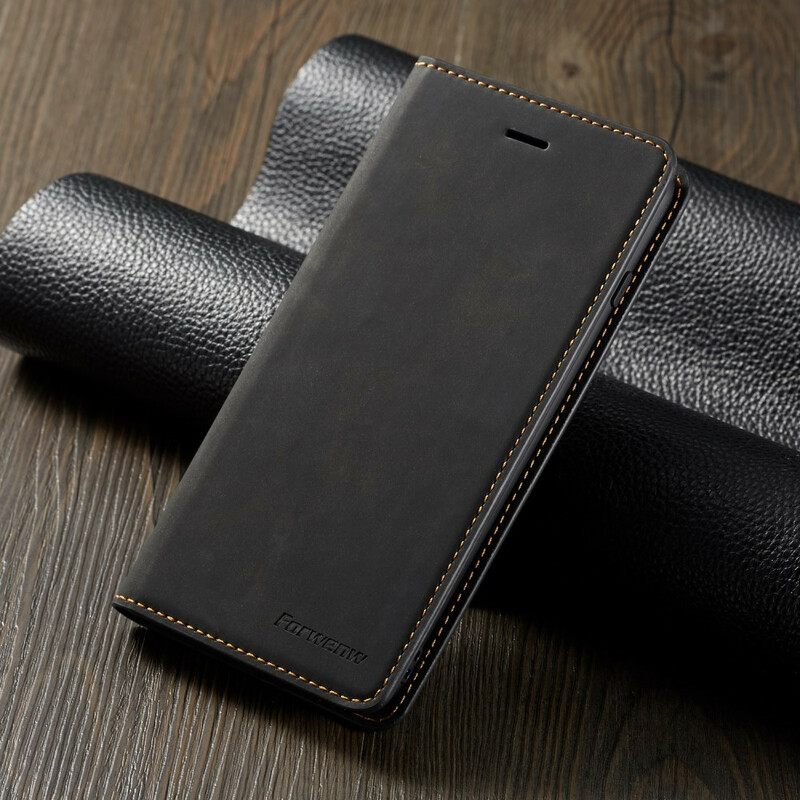 Puhelinkuoret iPhone 8 Plus / 7 Plus Kotelot Flip Nahkaefekti Forwenw