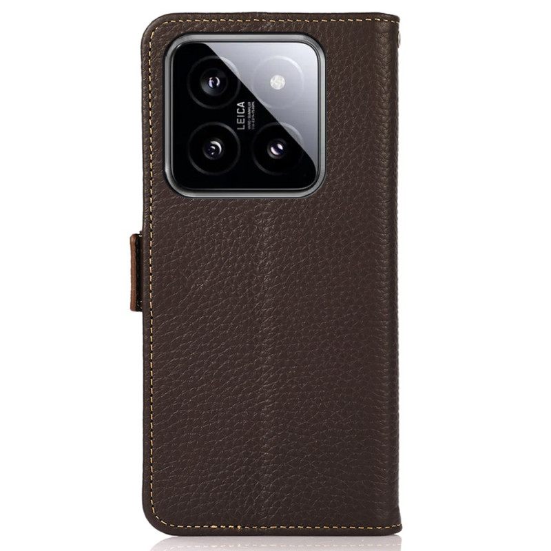Kotelot Xiaomi 14 Ultra Khazneh Rfid-lompakko Suojakuori