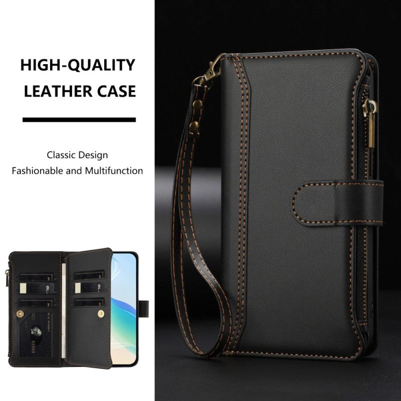 Kotelot Oneplus 15 9 Kortin Lokeron Lompakko Hihnalla