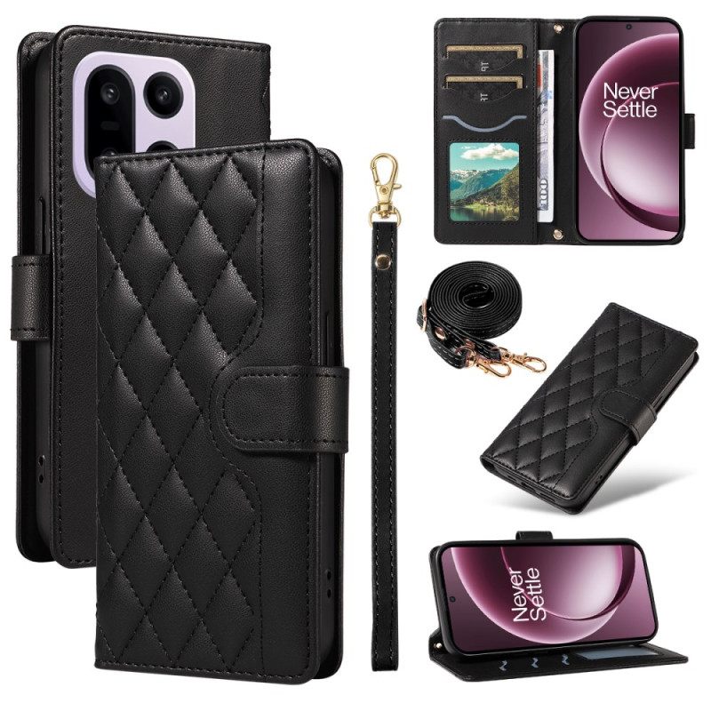 Kotelot Oneplus 15 Tikattu Olkahihnalla Ja Hihnalla