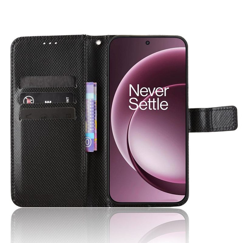 Kotelot Oneplus 15 Timanttikuvioinen Suojakuori