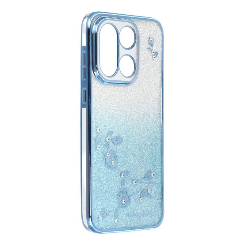 Kuori Oneplus 15 Kukkakuvio Nauhoilla