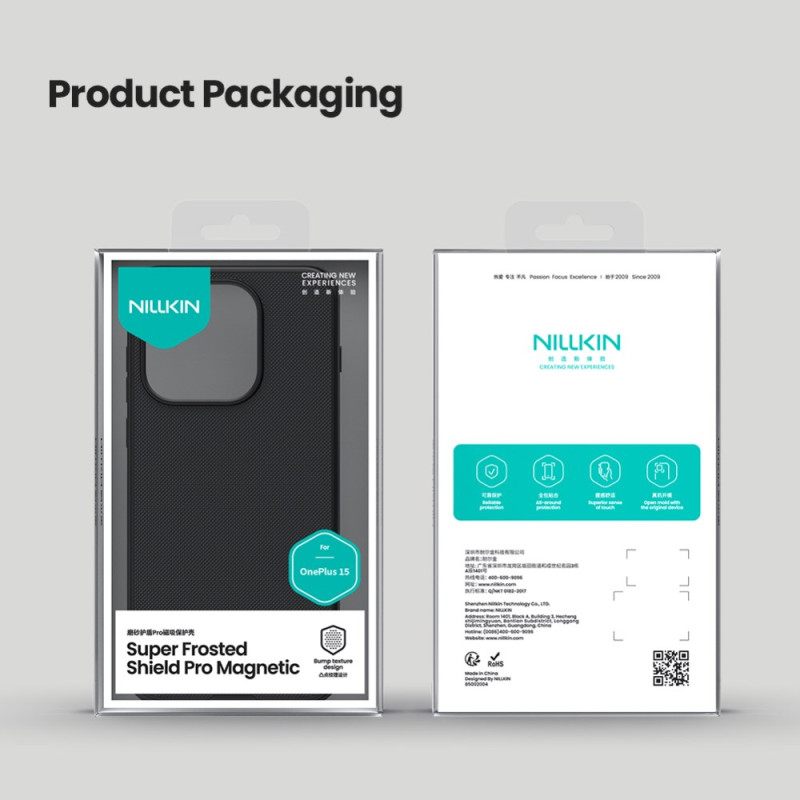 Kuori Oneplus 15 Magneettinen Frosted Shield Pro Nillkin