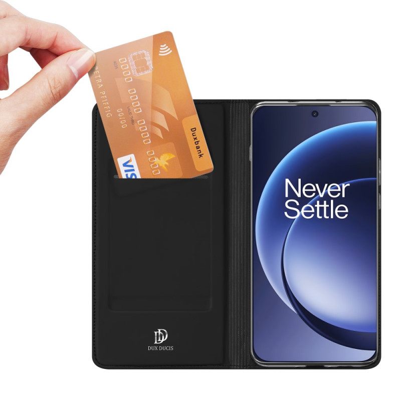 Nahkakotelo Oneplus 15 Dux Ducis Skin Pro -sarja Suojakuori