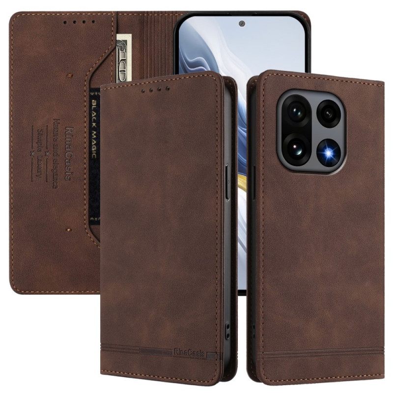 Nahkakotelo Oneplus 15 Ensiluokkainen Rfid-muotoilu Suojakuori