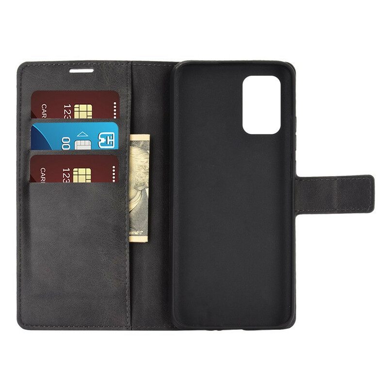 Kotelot Samsung Galaxy A02s Faux Leather Slim