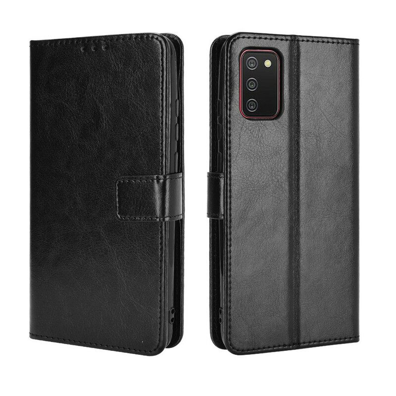 Kotelot Samsung Galaxy A02s Keinonahka Näyttävä