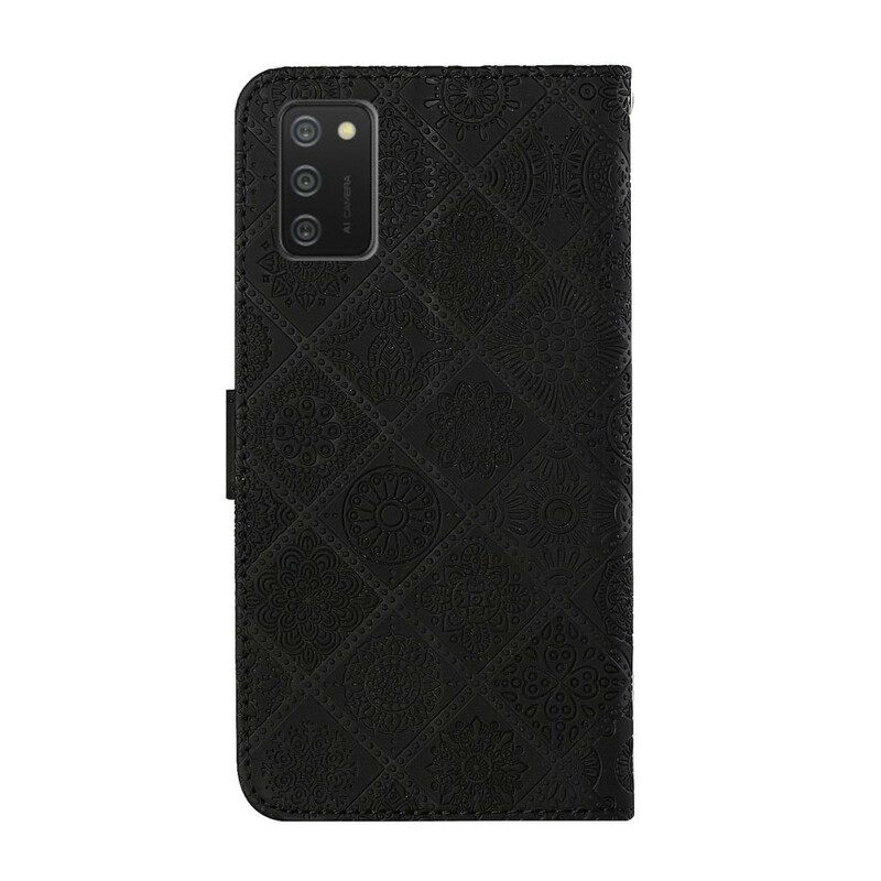 Kotelot Samsung Galaxy A02s Pattern Tapestry