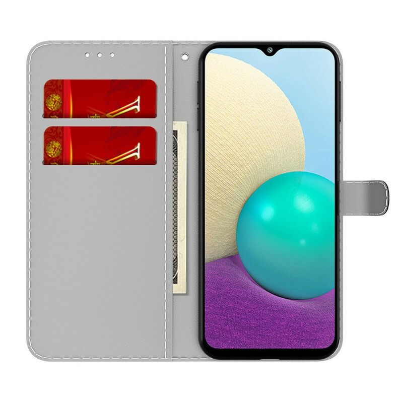 Kotelot Samsung Galaxy A02s Värikäs Abstraktio