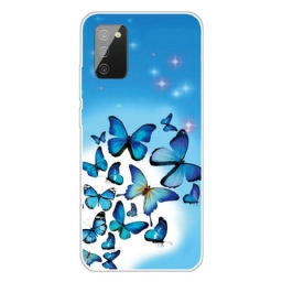 Kuori Samsung Galaxy A02s Butterflies Perhoset